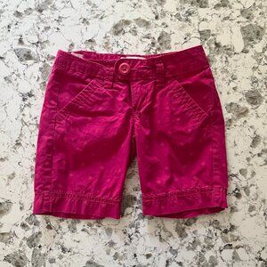 Old Navy hot pink polka shorts sz 5